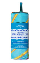 Load image into Gallery viewer, California Surf Beach & Travel Towel Beach & Travel Towels catstudio