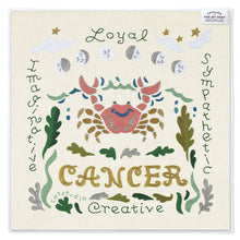 Load image into Gallery viewer, Cancer Astrology Fine Art Print Art Print catstudio 8"x8"