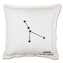 Load image into Gallery viewer, Cancer Astrology Hand-Embroidered Pillow - catstudio