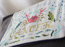 Load image into Gallery viewer, Cancer Astrology Zip Pouch - catstudio