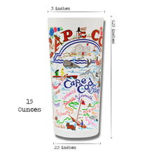 Load image into Gallery viewer, Cape Cod Drinking Glass - catstudio
