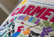 Load image into Gallery viewer, Carmel Hand-Embroidered Pillow - catstudio