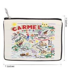 Load image into Gallery viewer, Carmel Zip Pouch - Natural - catstudio