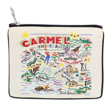 Load image into Gallery viewer, Carmel Zip Pouch - Natural - catstudio