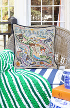 Load image into Gallery viewer, Catalina Hand-Embroidered Pillow - catstudio