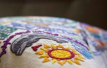 Load image into Gallery viewer, Catalina Hand-Embroidered Pillow - catstudio