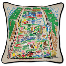 Load image into Gallery viewer, Central Park Hand-Embroidered Pillow - catstudio