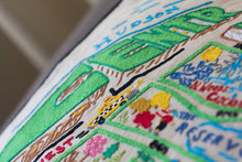 Load image into Gallery viewer, Central Park Hand-Embroidered Pillow - catstudio