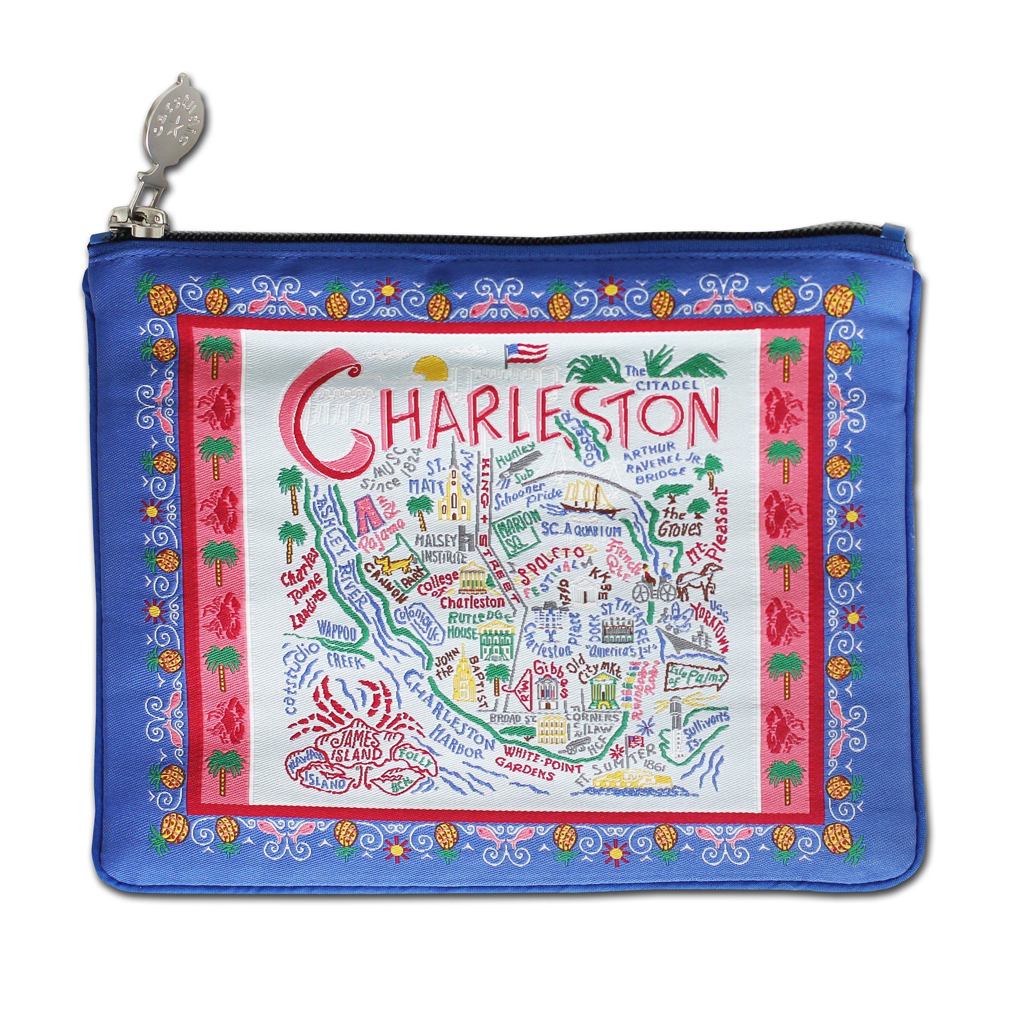 Charleston Zip Pouch | South Carolina Collection by catstudio