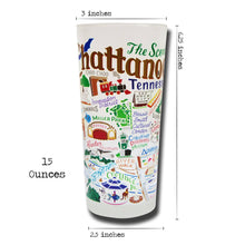 Load image into Gallery viewer, Chattanooga Drinking Glass - catstudio