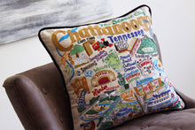 Load image into Gallery viewer, Chattanooga Hand-Embroidered Pillow - catstudio
