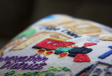 Load image into Gallery viewer, Chattanooga Hand-Embroidered Pillow - catstudio