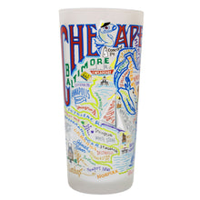 Load image into Gallery viewer, Chesapeake Bay Drinking Glass - catstudio