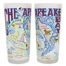Load image into Gallery viewer, Chesapeake Bay Drinking Glass - catstudio