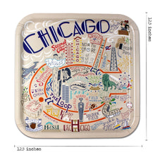 Load image into Gallery viewer, Chicago Birchwood Tray Trays catstudio