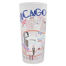 Load image into Gallery viewer, Chicago Drinking Glass Glass catstudio
