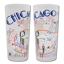 Load image into Gallery viewer, Chicago Drinking Glass Glass catstudio
