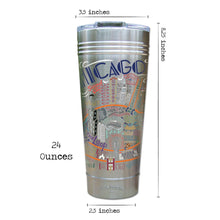 Load image into Gallery viewer, Chicago Thermal Tumbler Thermal Tumbler catstudio