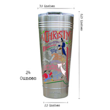 Load image into Gallery viewer, Christmas Carol Thermal Tumbler Thermal Tumbler catstudio