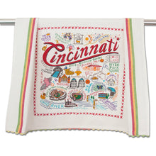 Load image into Gallery viewer, Cincinnati Dish Towel - catstudio