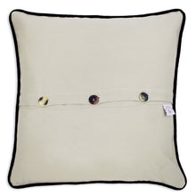Load image into Gallery viewer, Cincinnati Hand-Embroidered Pillow - catstudio
