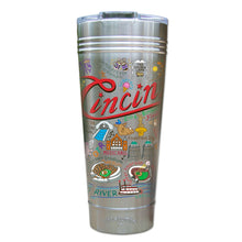 Load image into Gallery viewer, Cincinnati Thermal Tumbler (Set of 4) - PREORDER Thermal Tumbler catstudio