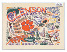 Load image into Gallery viewer, Clemson University Collegiate Fine Art Print Art Print catstudio