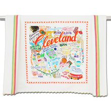 Load image into Gallery viewer, Cleveland Dish Towel - catstudio