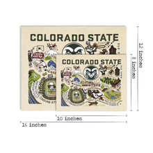 Load image into Gallery viewer, Colorado State University Collegiate Fine Art Print Art Print catstudio

