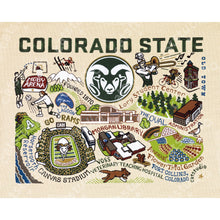 Load image into Gallery viewer, Colorado State University Collegiate Fine Art Print Art Print catstudio
