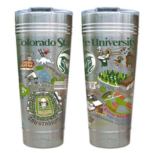 Load image into Gallery viewer, Colorado State University Collegiate Thermal Tumbler (Set of 4) - PREORDER Thermal Tumbler catstudio
