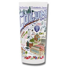Load image into Gallery viewer, Columbia University Collegiate Drinking Glass - catstudio