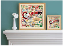 Load image into Gallery viewer, Columbus Fine Art Print Art Print catstudio 16"x16" - Framed