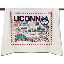 Load image into Gallery viewer, Connecticut, University of Collegiate Dish Towel - catstudio