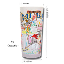 Load image into Gallery viewer, Dallas Drinking Glass - catstudio 
