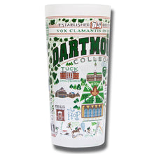 Load image into Gallery viewer, Dartmouth College Collegiate Drinking Glass Glass catstudio