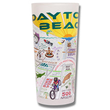 Load image into Gallery viewer, Daytona Beach Drinking Glass - catstudio