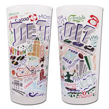 Load image into Gallery viewer, Detroit Drinking Glass - catstudio