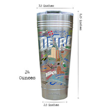 Load image into Gallery viewer, Detroit Thermal Tumbler (Set of 4) - PREORDER Thermal Tumbler catstudio
