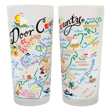 Load image into Gallery viewer, Door County Drinking Glass - catstudio