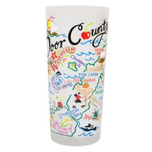 Load image into Gallery viewer, Door County Drinking Glass - catstudio