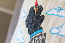 Load image into Gallery viewer, Empire State Hand-Embroidered Pillow - catstudio