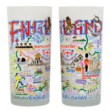 Load image into Gallery viewer, England Drinking Glass - catstudio