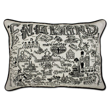 Load image into Gallery viewer, England Hand-Guided Machine Pillow - catstudio
