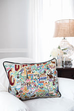 Load image into Gallery viewer, Europe Embroidered Pillow - catstudio
