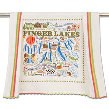 Load image into Gallery viewer, Finger Lakes Dish Towel - catstudio