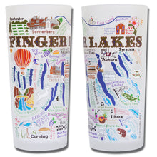 Load image into Gallery viewer, Finger Lakes Drinking Glass - catstudio