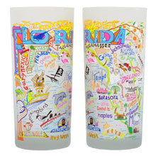 Load image into Gallery viewer, Florida Drinking Glass - catstudio