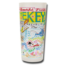 Load image into Gallery viewer, Florida Keys Drinking Glass - catstudio