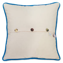 Load image into Gallery viewer, Florida Keys Hand-Embroidered Pillow - catstudio